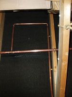 Typical loop from the main feed to an outlet